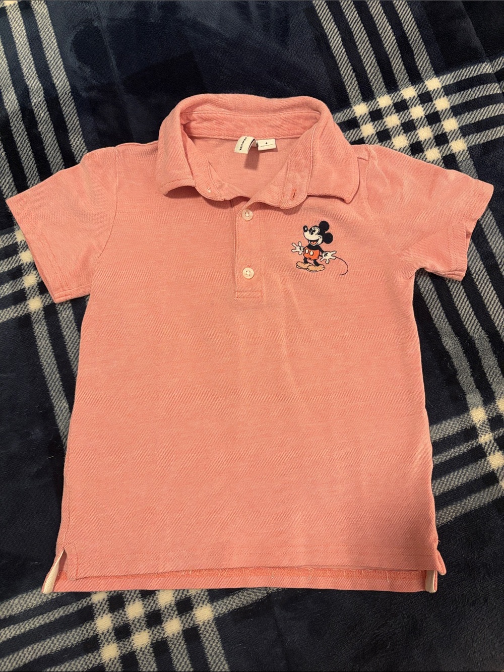 Janie & Jack Disney Polo Shirt with Character Embroidery
